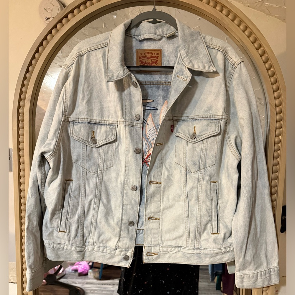 Levi's Women's Classic Light Blue Jean Jacket
